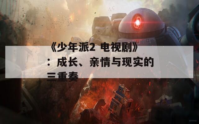 《少年派2 电视剧》：成长、亲情与现实的三重奏