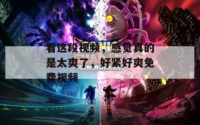 看这段视频，感觉真的是太爽了，好紧好爽免费视频