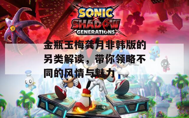 金瓶玉梅龚月非韩版的另类解读，带你领略不同的风情与魅力