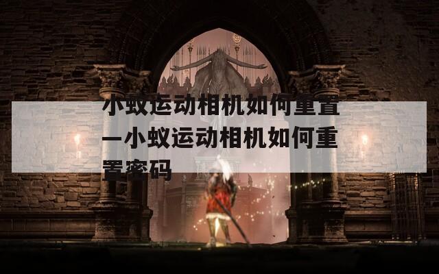 小蚁运动相机如何重置—小蚁运动相机如何重置密码