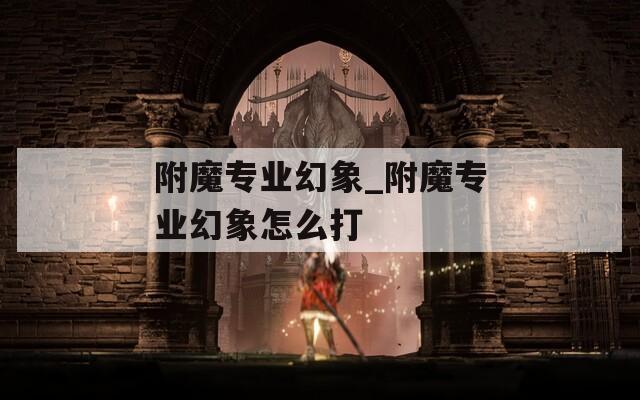 附魔专业幻象_附魔专业幻象怎么打